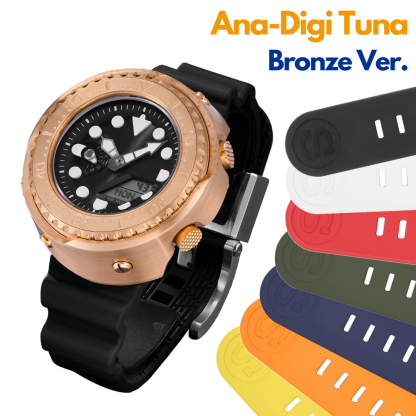 [SKXMOD] Ana-Digi Tuna Modding Kits | Bronze Version